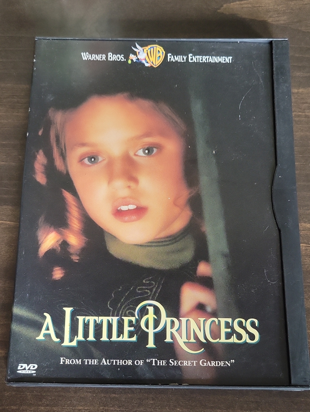 Warner Bros. A Little Princess DVD — Black & Green Cover Art